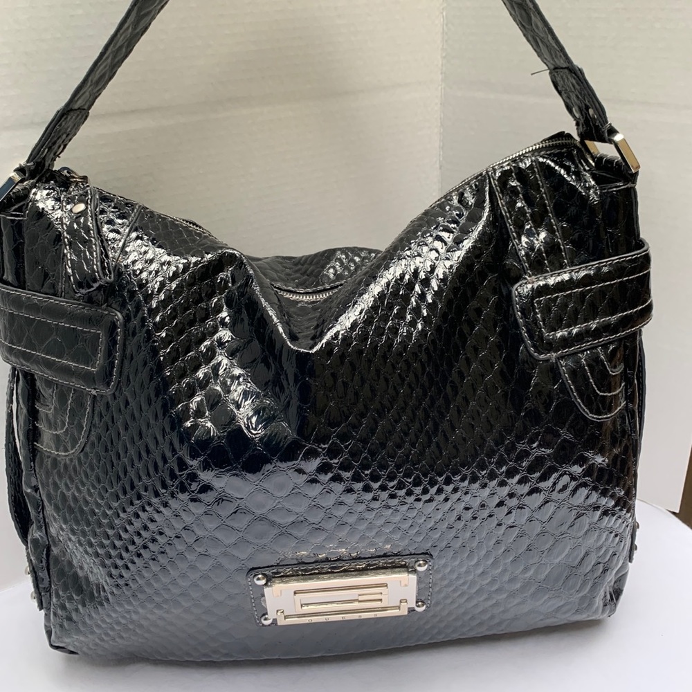 Guess Black Crocodile Bag